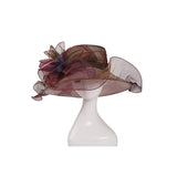Kentucky Derby Hats Embroidery Sun Hat with Wide Brim