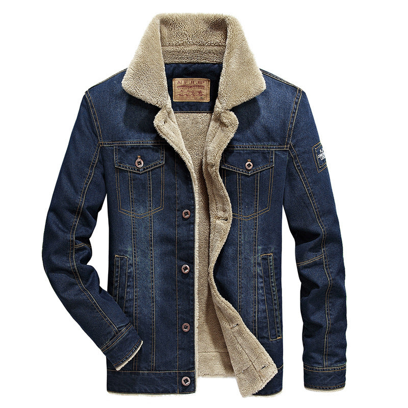 Bane Coat Fleece-Lined Denim Jacket