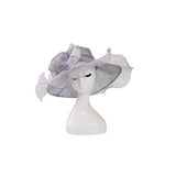 Kentucky Derby Hats Embroidery Broad-Brimmed Hat Spring and Summer Sun Hat