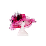 Kentucky Derby Hats Women's Curling Embroidered Hat
