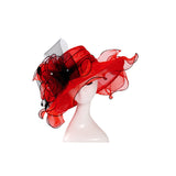 Kentucky Derby Hats Women's Curling Embroidered Hat