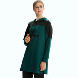 Burkini Muslim Swimwear Conservative Pullover Hoodie Coat