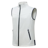 Mens Golf Vest Sports Slim Jacket Men's Sport Leisure Vest Golf Clothes Men's Autumn and Winter Vest Vest