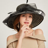 Kentucky Derby Hats Women's Comfortable Lightweight Sun Hat
