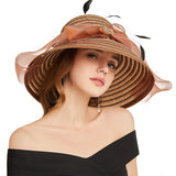 Kentucky Derby Hats Women's Comfortable Lightweight Sun Hat