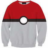 Men and Women Pokemon Pikachu Coat3d Digital Printing