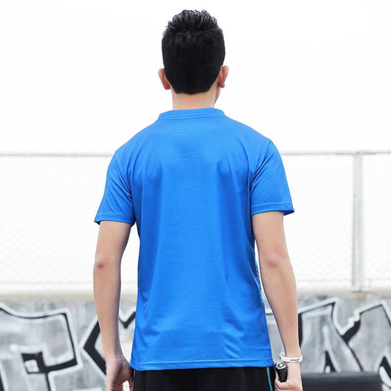 Cricket T Shirt Badminton Clothing Men's and Women's Quick-Drying T-shirt Breathable Tennis Suit