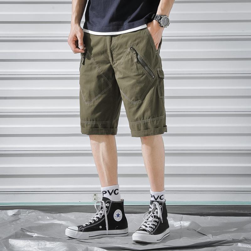 Tactics Style Men Short plus Size Multi-Pocket Men's Casual Pants Cargo Shorts Sports Pants