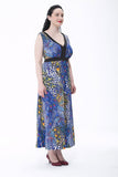 Women Plus Size Maxi Dresses Summer Sleeveless Bohemian Dress