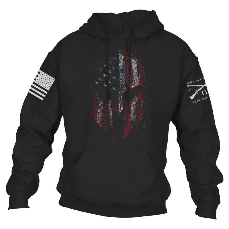 American Hoodies Hooded Print