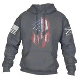 Tactics Style Men Sweatshirts & Hoodies Men's Hooded Floral Print Long Sleeve Pullover