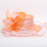 Kentucky Derby Hats Embroidery Flat Top off-the-Face-Hat
