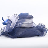 Kentucky Derby Hats Embroidery off-the-Face-Hat