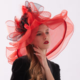 Kentucky Derby Hats Embroidery off-the-Face-Hat