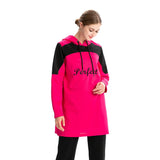 Burkini Muslim Swimwear Conservative Pullover Hoodie Coat