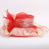Kentucky Derby Hats Embroidery Flat Top off-the-Face-Hat