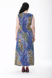 Women Plus Size Maxi Dresses Summer Sleeveless Bohemian Dress