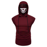 Tactics Style Men Sweatshirts & Hoodies Summer Solid Color Personalized Printing Casual Vest