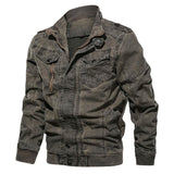 Tactics Style Men Outdoor Windproof Coat Men Casual Jacket Vintage Autumn Wear Jacket Coat plus Size