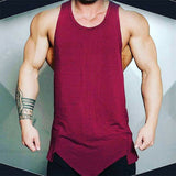 Man Tanks Fitness Exercise Casual Vest Men