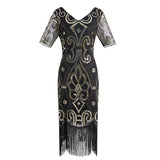 The Great Gatsby Prom Dresses Vintage Tassel Evening Dress