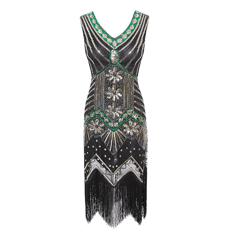 The Great Gatsby Dresses Fashion Tassel Dress Evening Gown