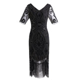 The Great Gatsby Prom Dresses Vintage Tassel Evening Dress