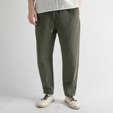 Linen Pants Straight Leg Pants Summer Retro Loose Straight Casual Pants Men's Clothing