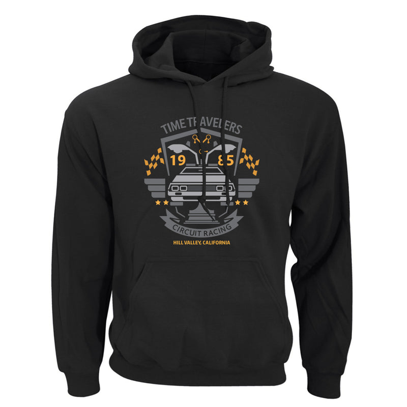Back to the Future Costume Sweatshirt Fleece Hoodie Hooded
