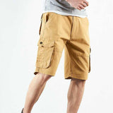 Tactics Style Men Short Summer Men's Loose Multi-Pocket Workwear Shorts Men's Casual