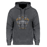 Back to the Future Costume Sweatshirt Fleece Hoodie Hooded