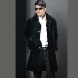 Beaver Coat Men's Fur Coat Autumn and Winter plus Size