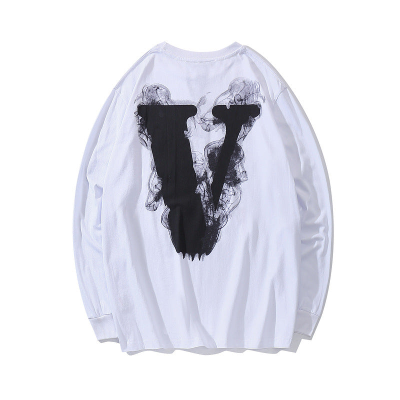 Pop Smoke Vlone King of New York Sweatshirt Angel Smoke Long Sleeve