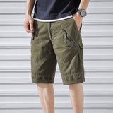 Tactics Style Men Short Men's Loose Summer Men's Casual Pants plus Size Straight Overalls