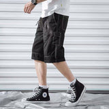 Tactics Style Men Short Men's Loose Summer Men's Casual Pants plus Size Straight Overalls