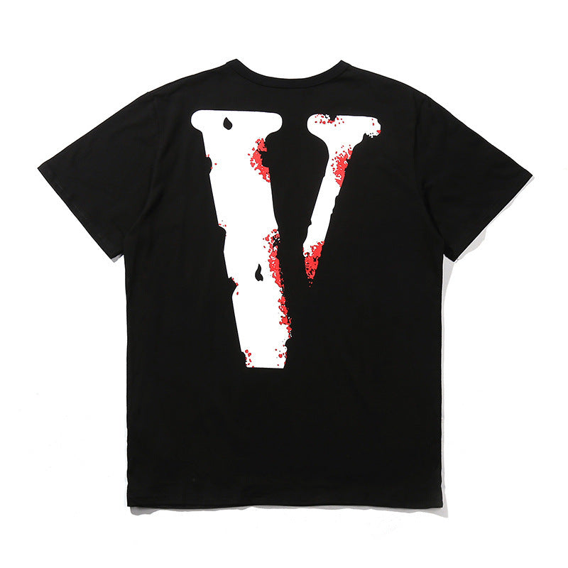 ATL Vlone T Shirt Short-Sleeved T-shirt Men and Women Fashion