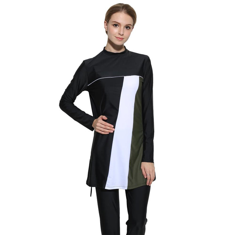 Burkini Swimwear Muslim Fashion Outfits Women Fashion Conservative Beach Swimsuit