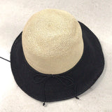 Straw Hat Extra Fine Raffia Hat Women 'S Hand-Woven Fisherman Basin Hat