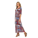Beth Dutton Bohemian Dress Summer Spring Midi Dresses Beach Dress Dress