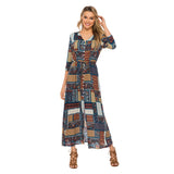 Beth Dutton Bohemian Dress Summer Spring Midi Dresses Beach Dress Dress