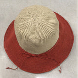 Straw Hat Extra Fine Raffia Hat Women 'S Hand-Woven Fisherman Basin Hat