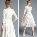 The Great Gatsby Daisy Dress Spring/Summer Wedding Prom Party Lace Dress