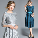 The Great Gatsby Daisy Dress Spring/Summer Wedding Prom Party Lace Dress