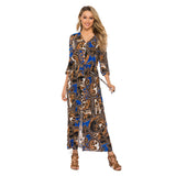Beth Dutton Bohemian Dress Summer Spring Midi Dresses Beach Dress Dress