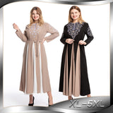 Muslim Women Stylish Kashibo Abaya Muslim Ladies Long Gown Islamic Clothing Jilbab Jalabiya Maxi Dresses Casual Fashionable
