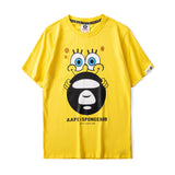 A Ape Print T Shirt