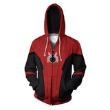 Men Spider Hoodie 3D Printed Cardigan Hoodie