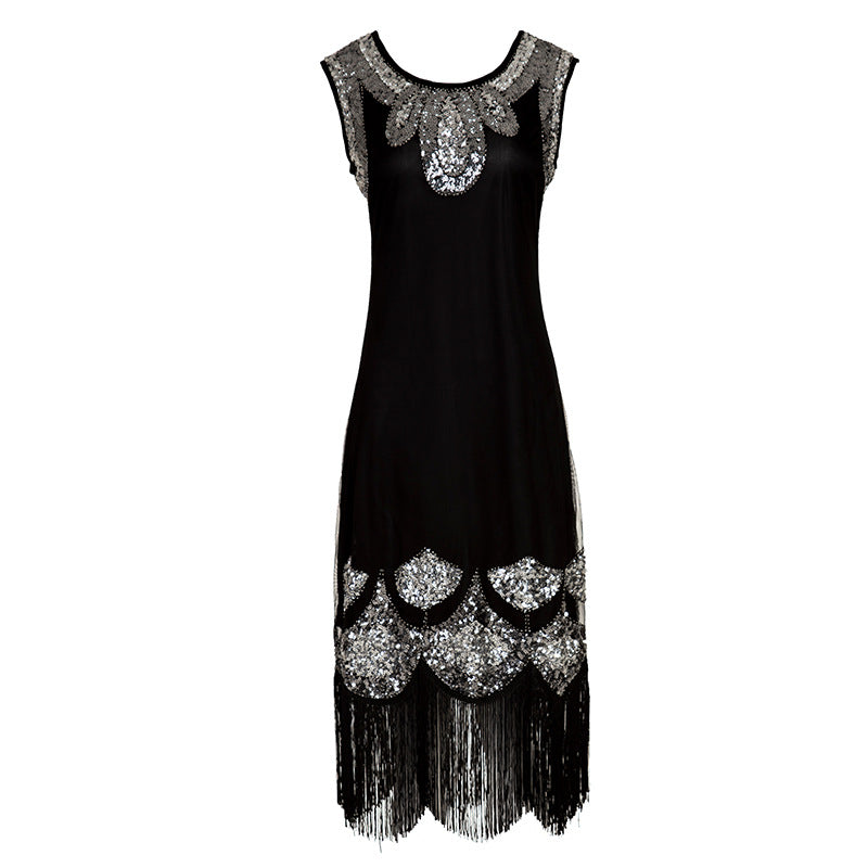 The Great Gatsby Daisy Dress Vintage Sequin Dress plus Size Dress Gown