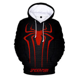 Men Spider Hoodie Spider-Man 3D Printed Hood Sweatshirt