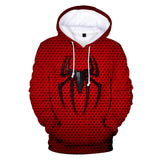 Men Spider Hoodie Spider-Man 3D Printed Hood Sweatshirt